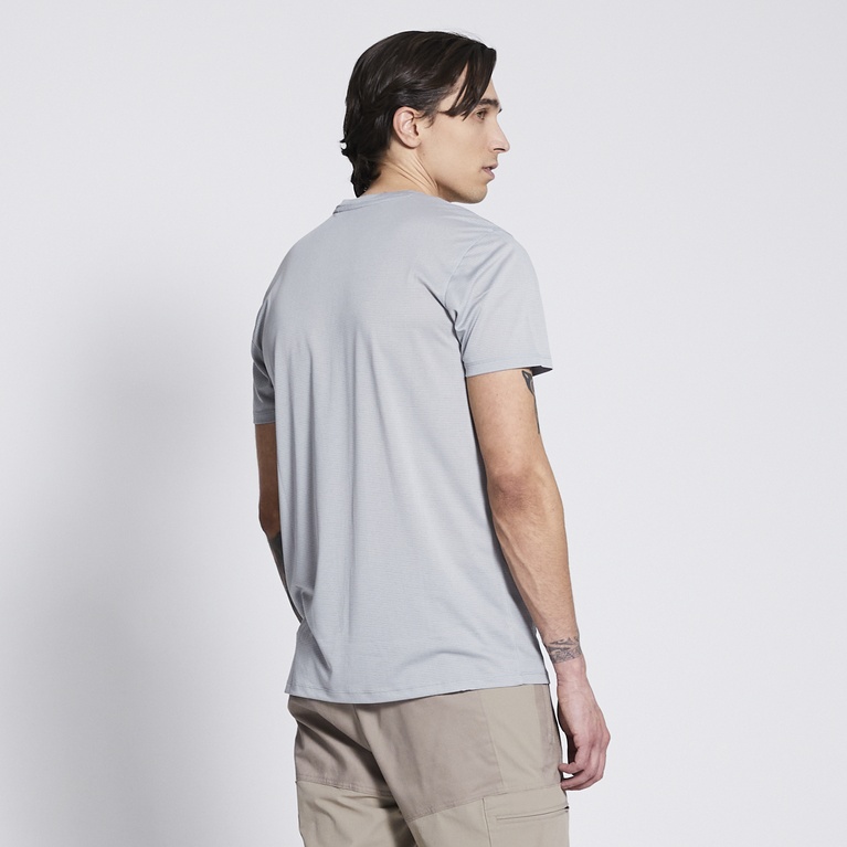 Lightweight tee "Od" BlueGrey